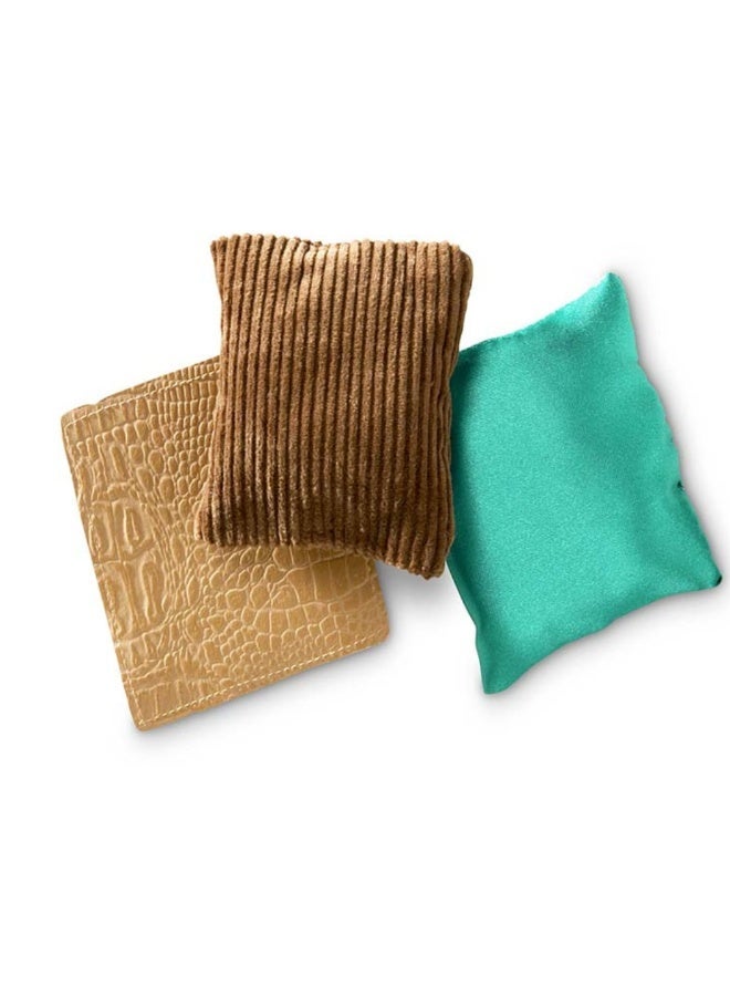 SnuzzleMart Sensory Matching Sandbags 20PCS – Tactile Memory Game & Learning Toy for Autism, ADHD & SPD – Textured Bean Bags for Toddlers & Kids – Includes Drawstring Storage Bag – Multicolored Tactile Squares - Image 3